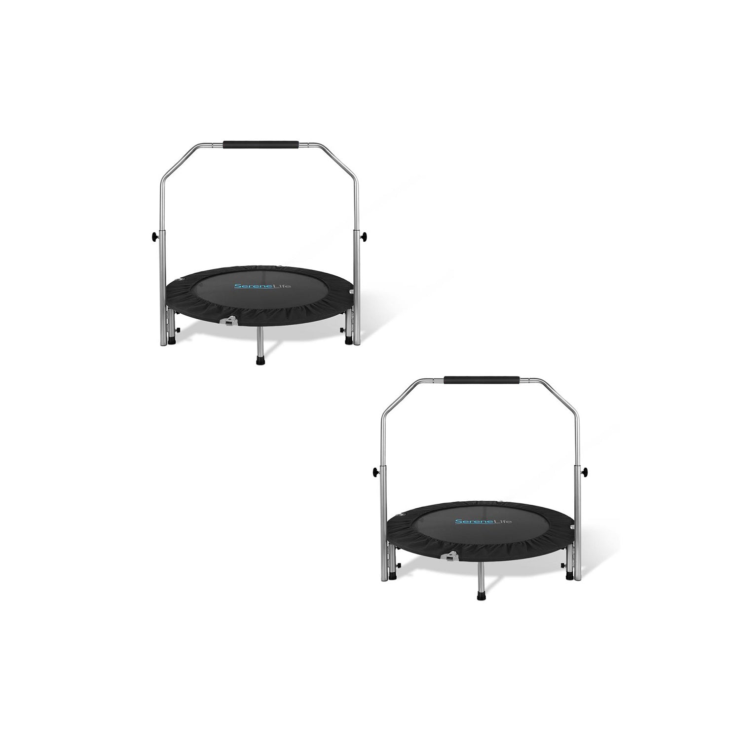 SereneLife 40 Inch Portable Pro Aerobics Sports Trampoline, Adult Size (2 Pack) - VMInnovations