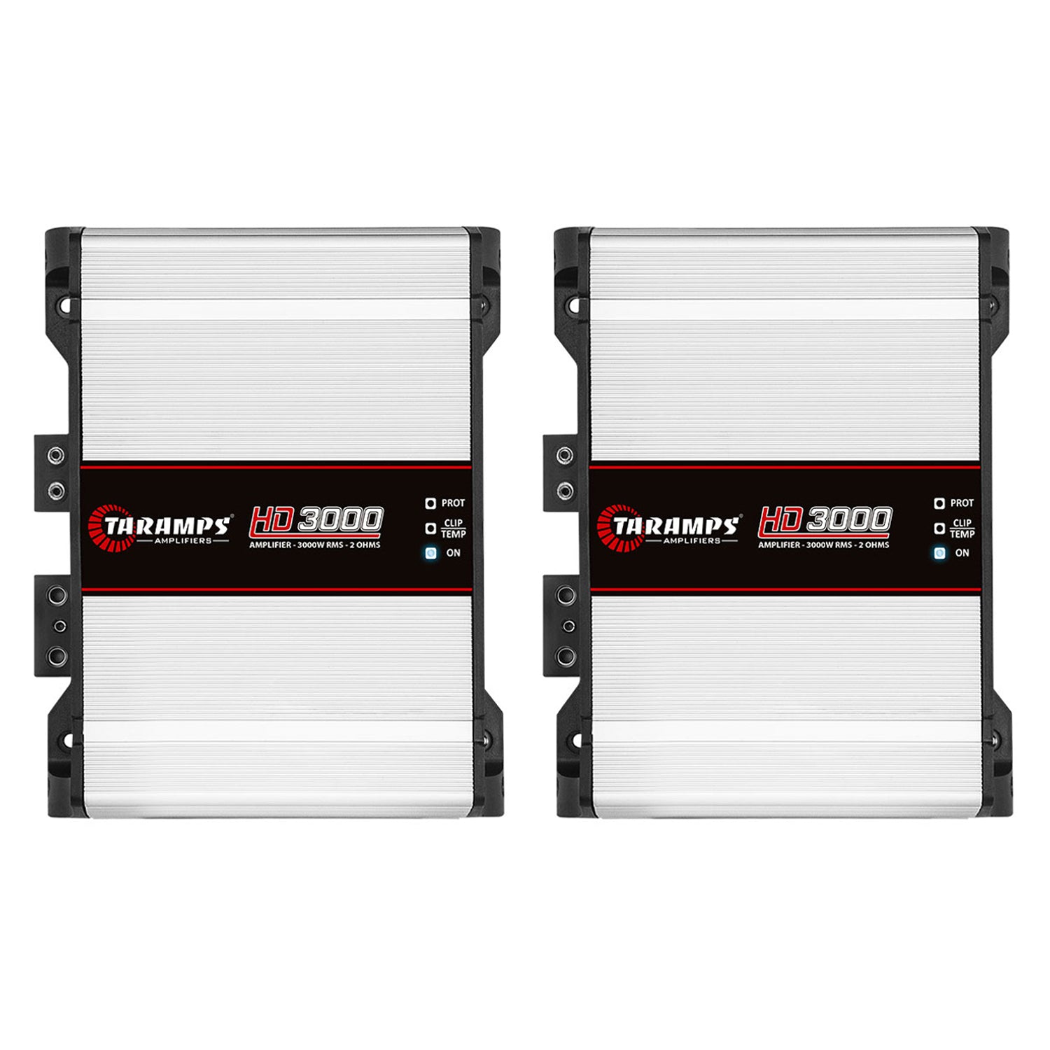 Taramps Class D HD 3000 Watt RMS 2 Ohms Sound Systems Mono Amplifier (2 Pack)