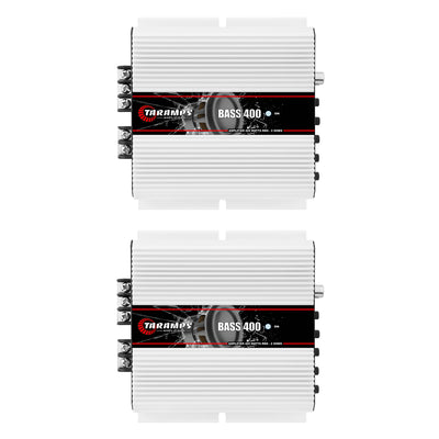 Taramps Class D BASS 400 2 Ohms 400 Watt Sound Systems Mono Amplifier (2 Pack)