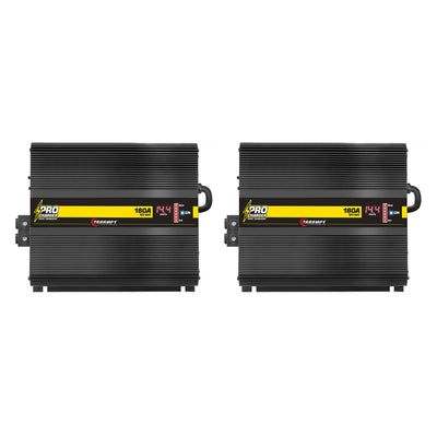Taramps Procharger 180 Amp 12 Volt 2590 Watt Car Power Supply Charger (2 Pack)