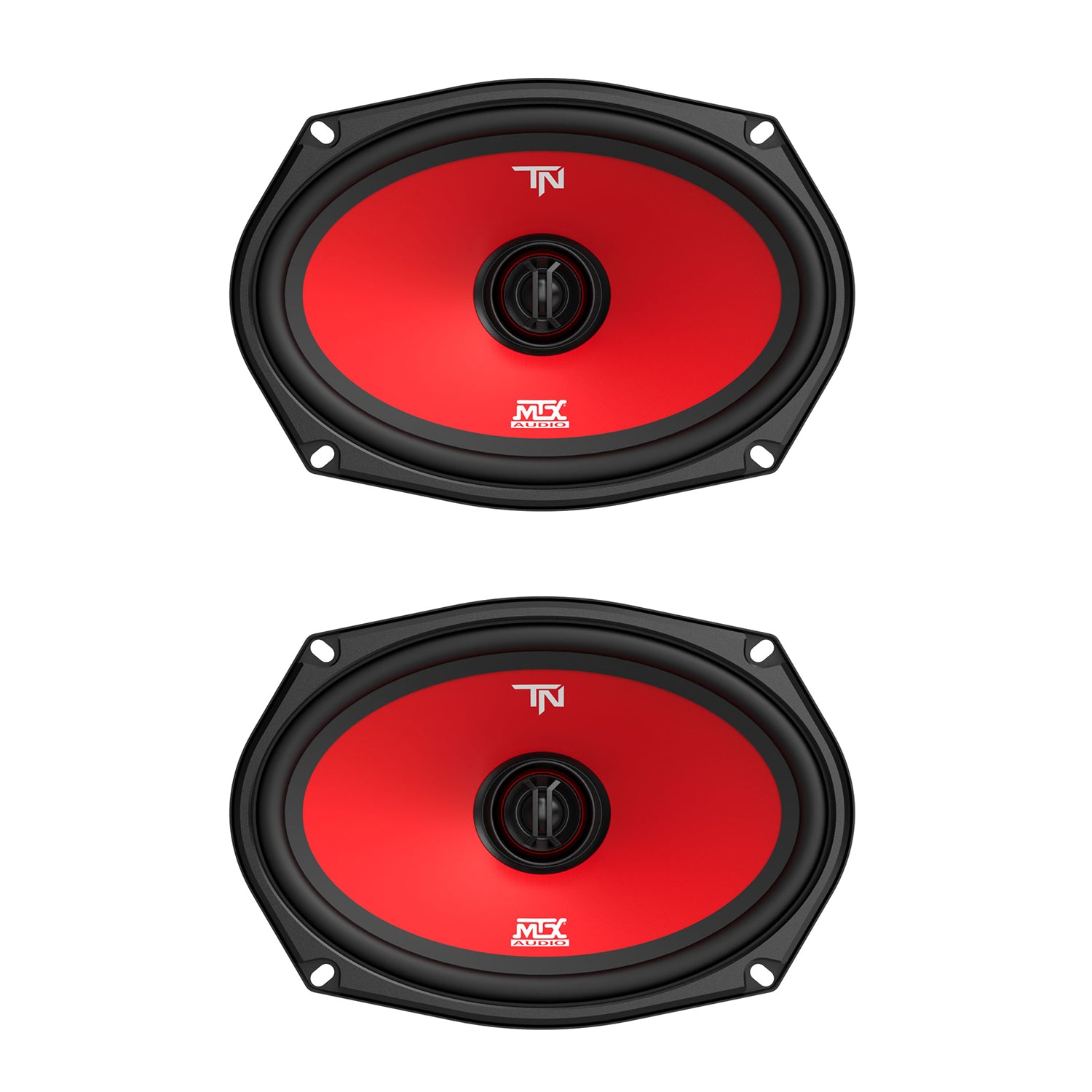MTX Terminator69 60 Watt RMS 2 Way Polypropylene Coaxial Speakers Pair (2 Pack)