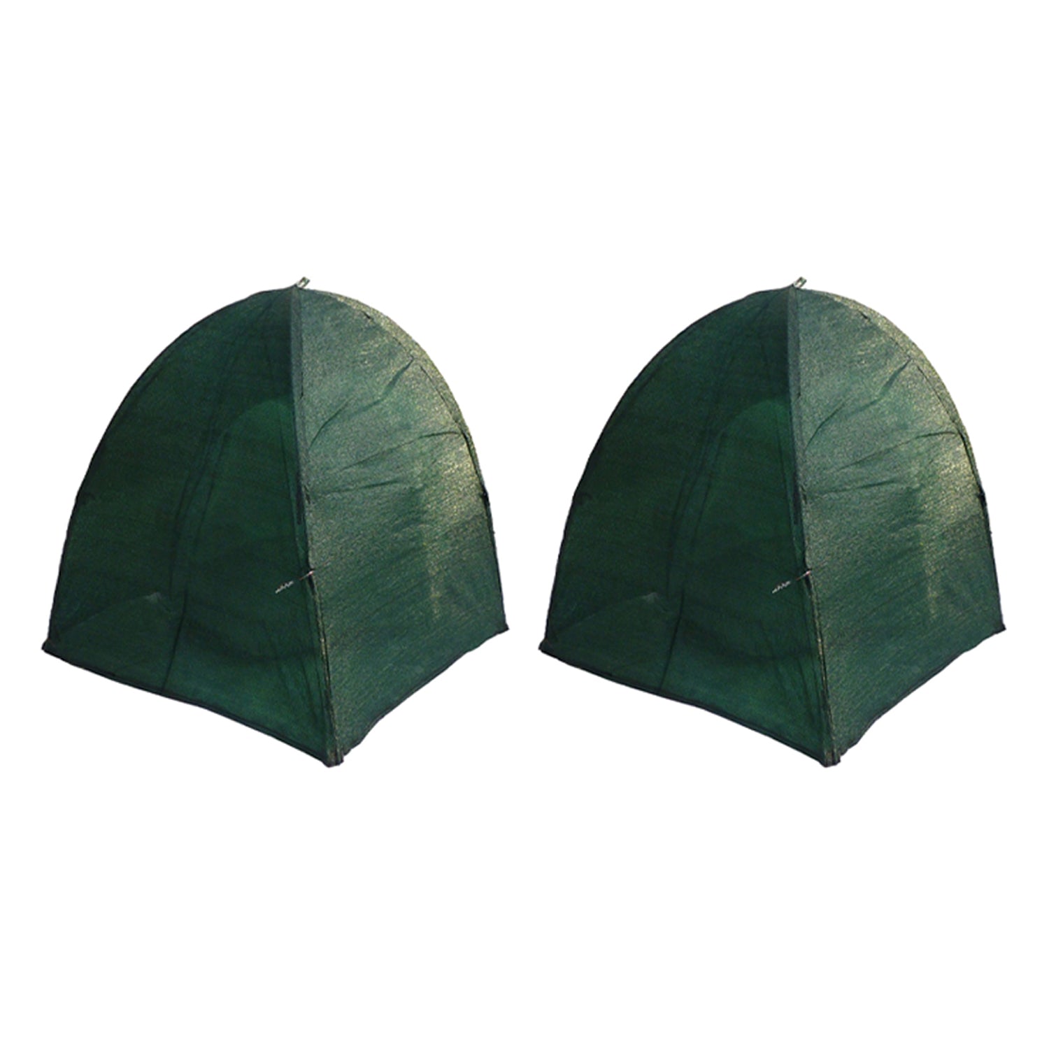 NuVue GEN II 40-Inch Synthetic Framed Winter Shrub Frost Cover, Green (2 Pack)