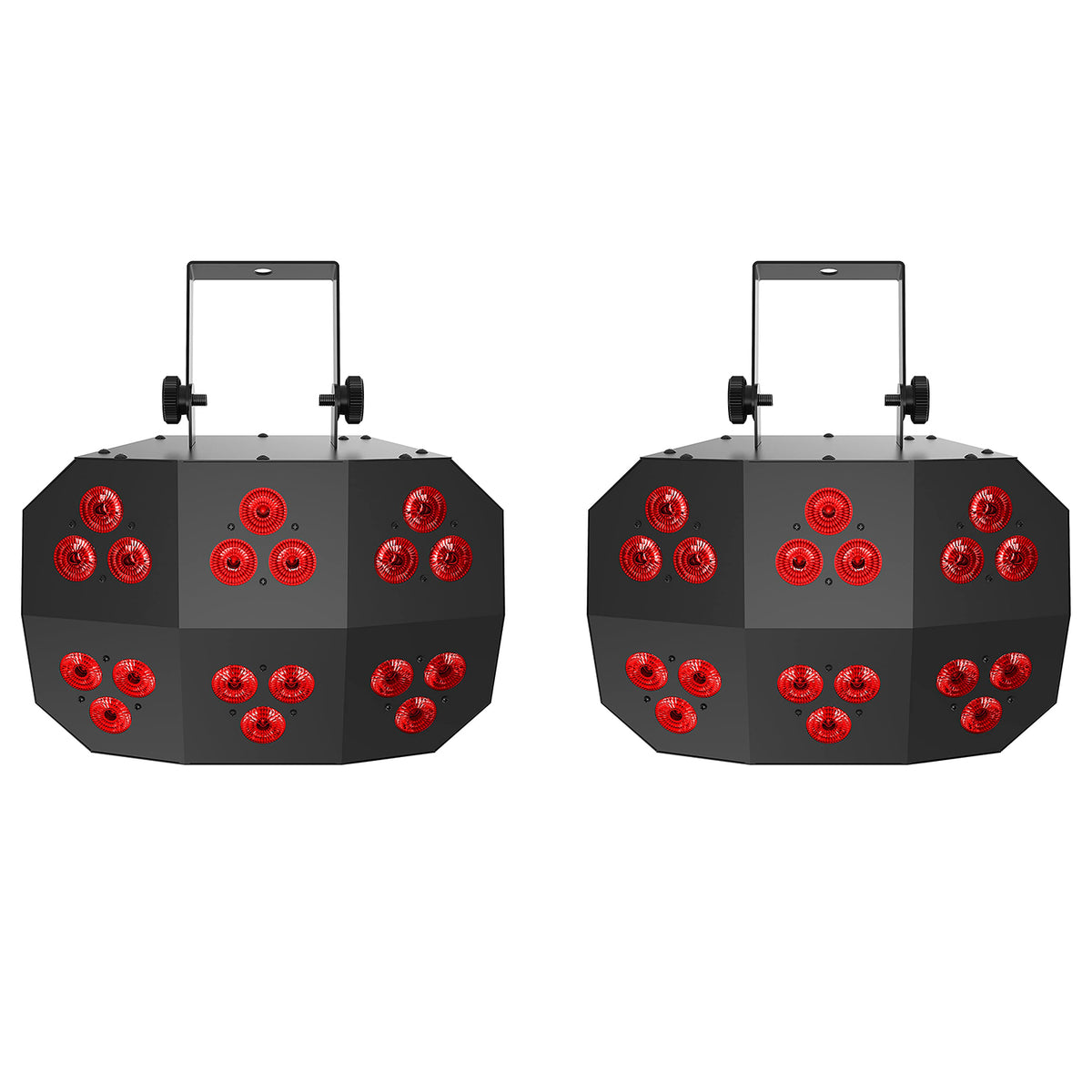 Chauvet DJ Wash FX2 Professional Quad Color LED Effect Lighting Kit (2 Pack)