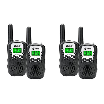 AudioPipe WLTK-052 1.86 Mile 22 Channel Walkie Talkie 2-Way Radio Set (2 Pack) - VMInnovations