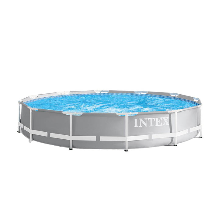 Intex 12 Foot x 30 Inches Pool with Intex 530 GPH Pool Cartridge Filter Pump