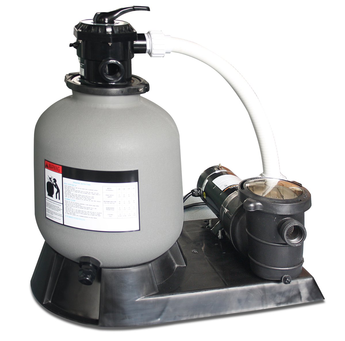 Swimline HydroTools 19 Inch Swimming Pool Sand Filter and Pump System  (2 Pack)