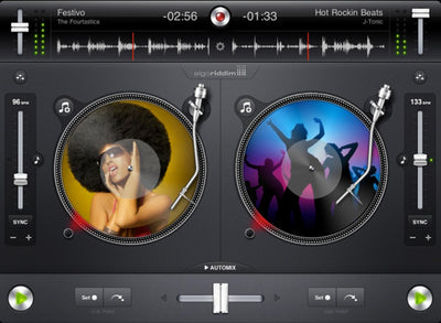Numark iDJ Live Dual Deck DJ Software Controller For iPad, iPhone, or iPod
