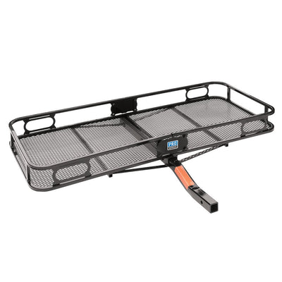 Pro Series Cargo Carrier Basket - 2 In. Hitch, Explore Rainproof Bag & Light Kit - VMInnovations