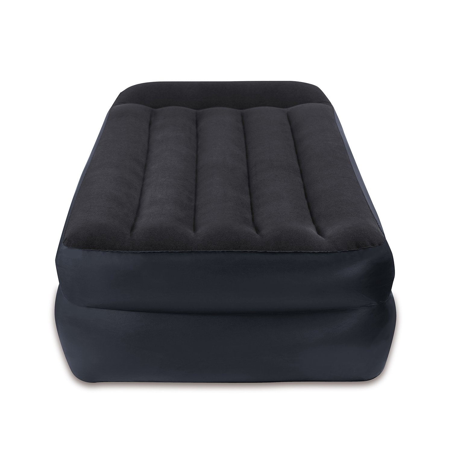 Intex Dura-Beam Pillow Rest Air Mattress Bed w/ Built-In Pump, Twin  (4 Pack)