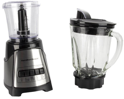 Hamilton Beach 2-In-1 Crusher Blender Chopper with Blender Baby Foods Cookbook