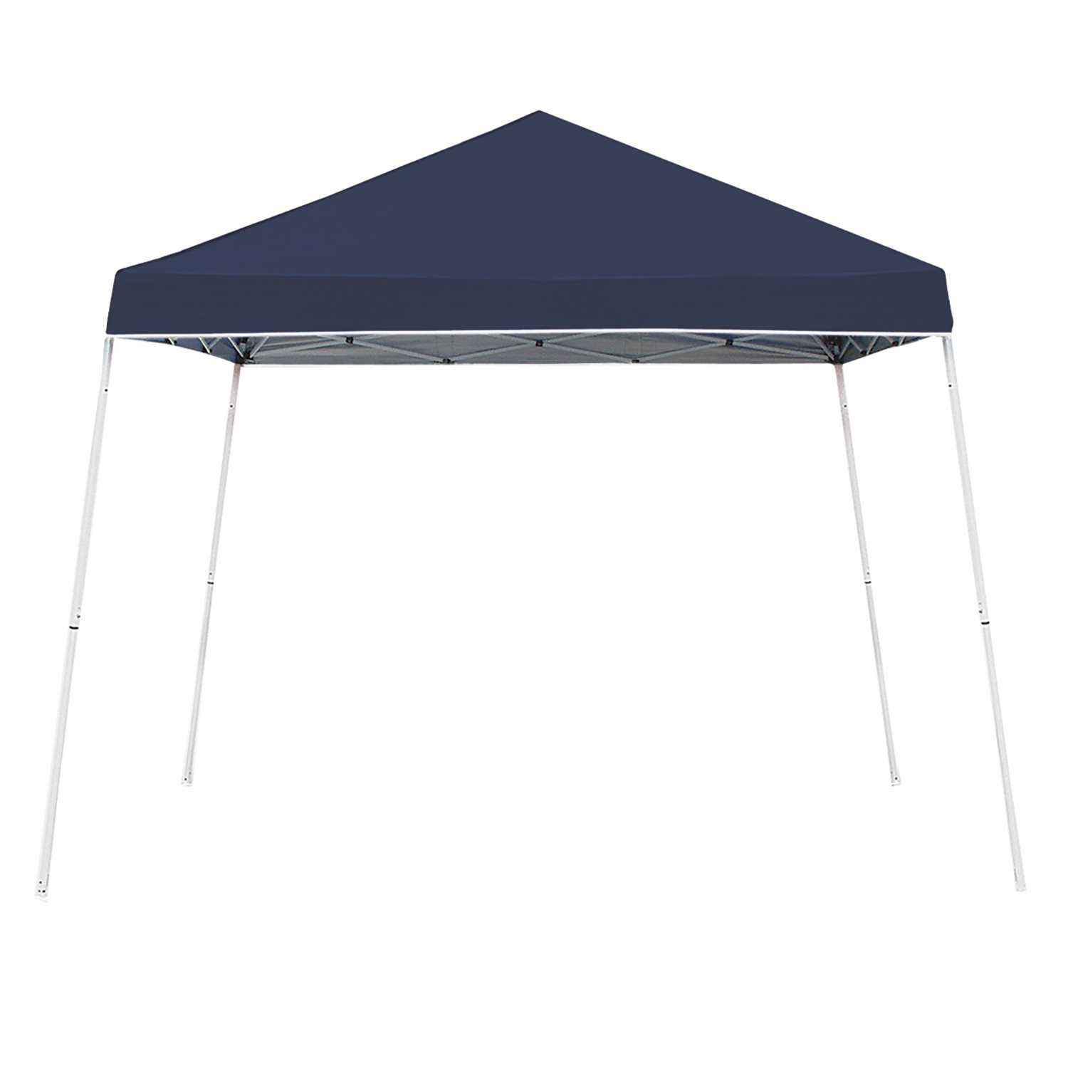 Z-Shade 10x10 Angled Peak Canopy with Carry Bag, Navy (Certified Refurbished)