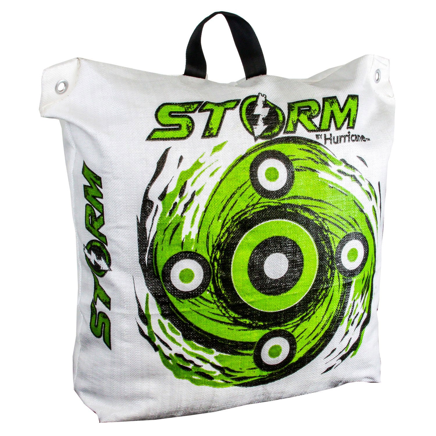 Hurricane H63000 Storm II 20 600 FPS High Contrast Archery Bag Target, White - VMInnovations