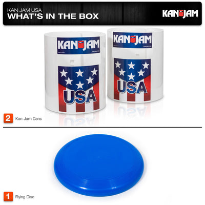 Kan Jam Portable Disc Slam Outdoor Game with 2 Targets and 1 Disc (For Parts)
