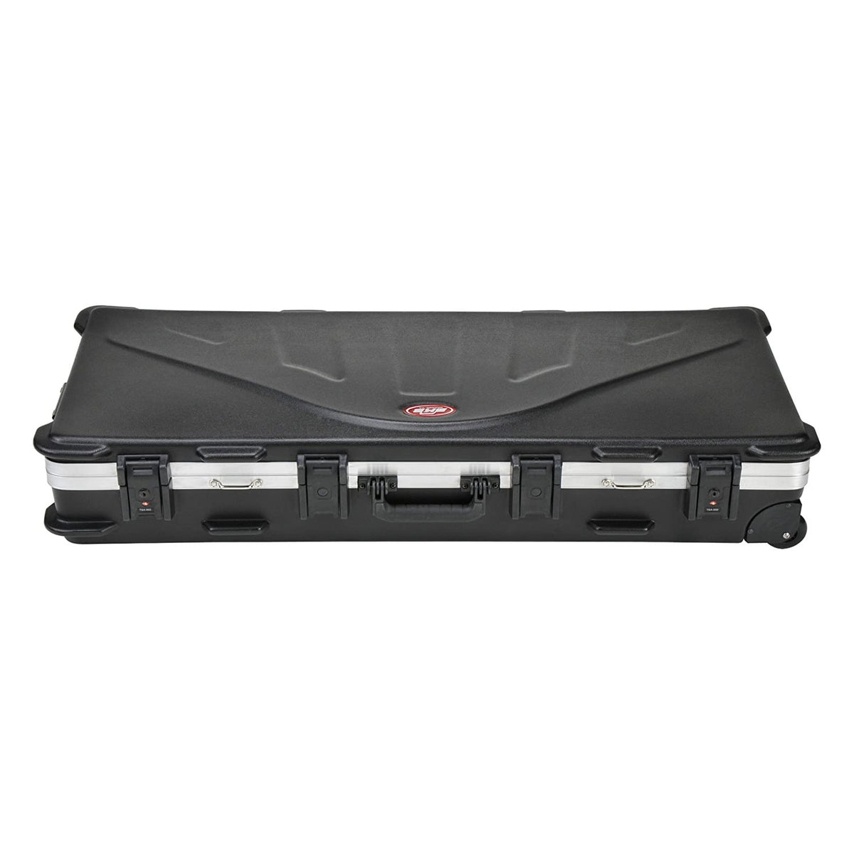 SKB Cases Hard ATA Parallel Limb Double Bow Case w/ Wheels, Black (For Parts)