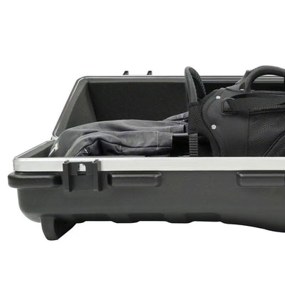 SKB Cases ATA Deluxe Hard Plastic Storage Wheeled Golf Bag Travel Case (3 Pack)