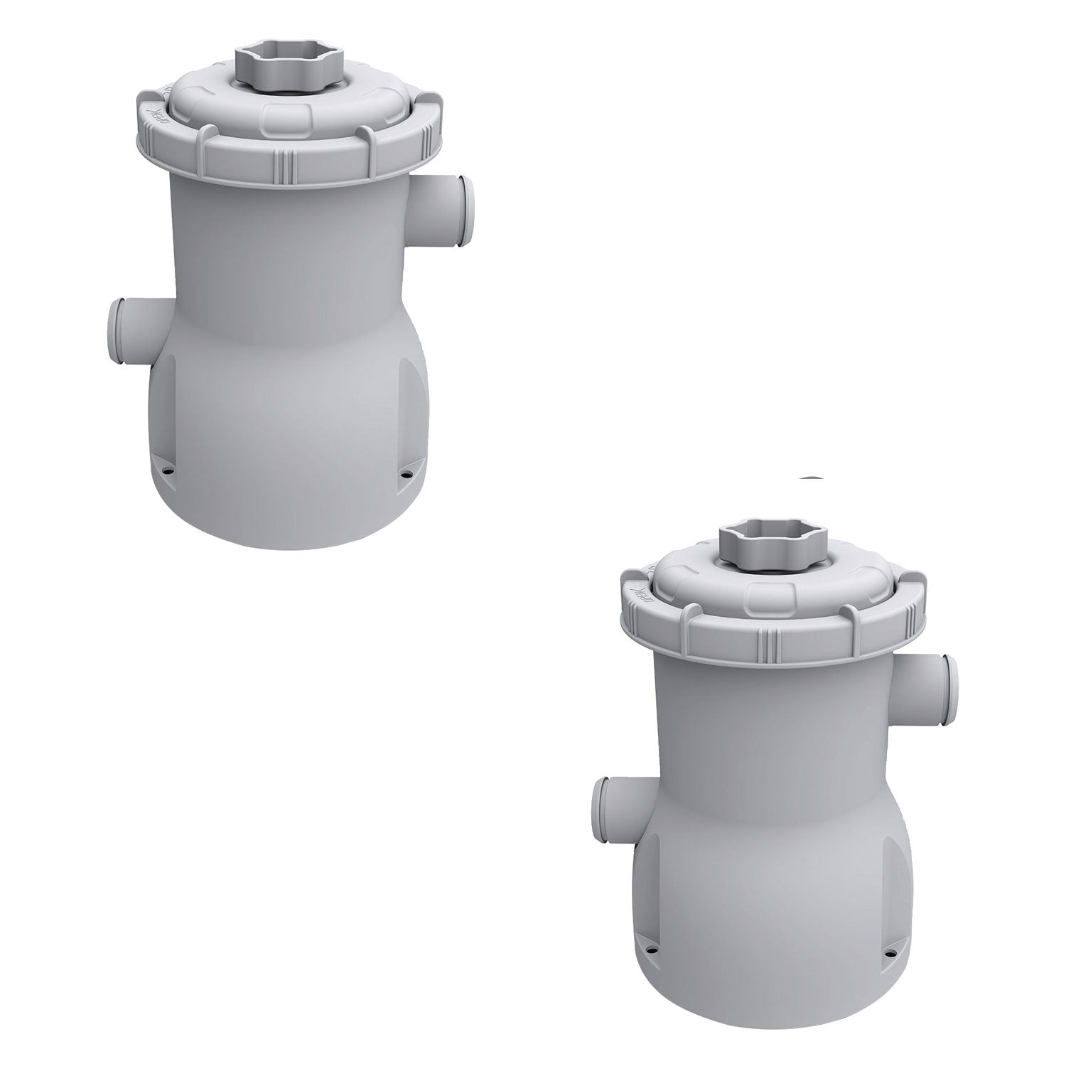 JLeisure Clean Plus 300 GPH Above Ground Swimming Pool Filter Pump (2 Pack) - VMInnovations