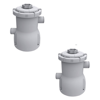 JLeisure Clean Plus 300 GPH Above Ground Swimming Pool Filter Pump (2 Pack) - VMInnovations