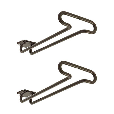 Rev-A-Shelf 3150-11ORB 11-Inch Under Cabinet Stemware Holder, Bronze (2 Pack)