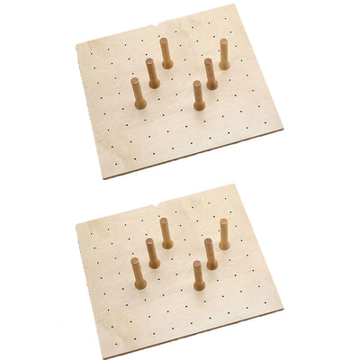 Rev-A-Shelf 4DPS-2421 24 x 21 Inch 9 Peg Board Drawer Organizer System (2 Pack)