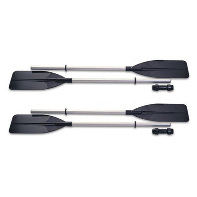 Intex Dual Purpose 48 to 96" Kayak Paddles and Inflatable Boat Oars (2 Pairs)