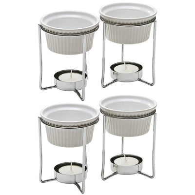 PrepWorks by Progressive 5-Ounce Ceramic Butter Warmer Home Fondue Set (2 Sets)