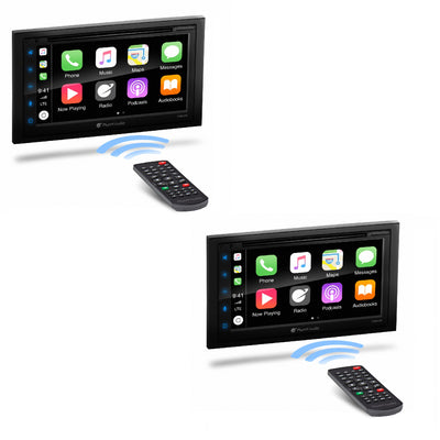Planet Audio P9950CPA 2 DIN 6.75" Screen Bluetooth USB Car Receiver (2 Pack) - VMInnovations