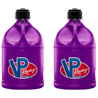 VP Racing Motorsport 5.5 Gallon Round Plastic Container Utility Jug Can (2 Pack)