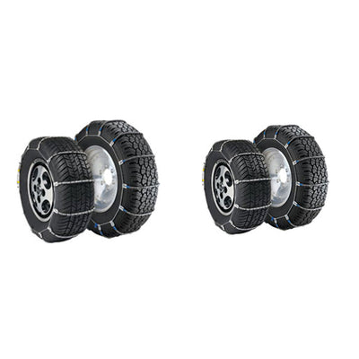 Radial Chain 1040 Cable Traction Grip Tire Snow Passenger Car Chain, 4 Pack - VMInnovations
