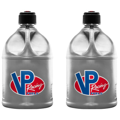 VP Racing Motorsport 5 Gallon Round Plastic Container Utility Jug Can (2 Pack)