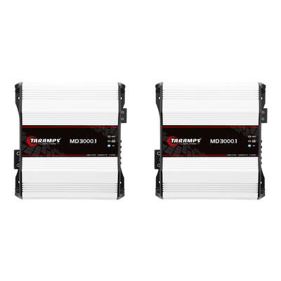 Taramps Class D MD 3000.1 2 Ohms 3000W Car Sound Systems Mono Amplifier (2 Pack)