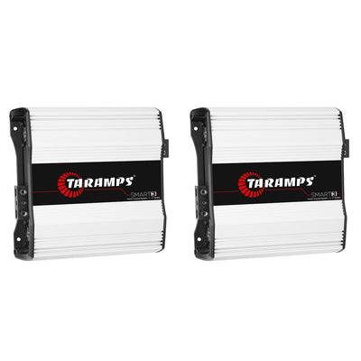 Taramps Smart 3 Class D 3000W 2 Ohm Automotive Sound System Amplifier (2 Pack)