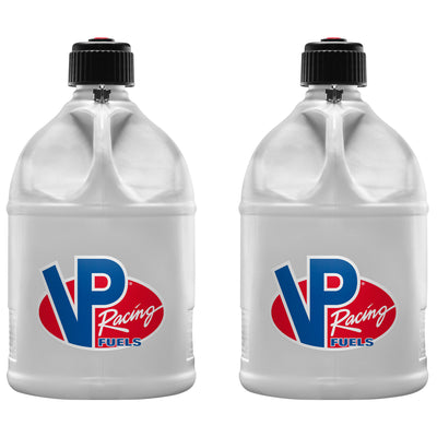 VP Racing Motorsport 5.5 Gallon Round Plastic Container Utility Jug Can (2 Pack)