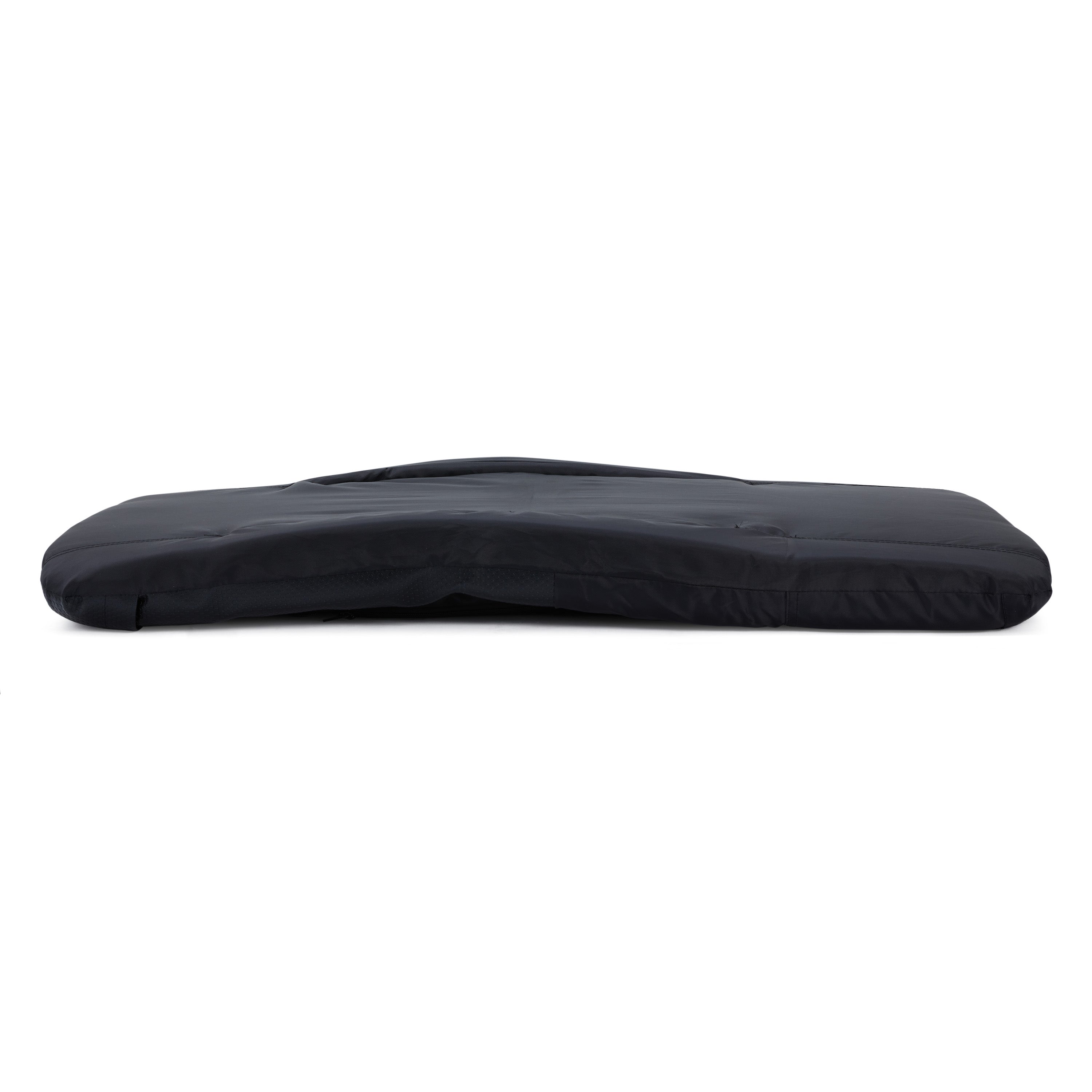 Jomeed 25 Inch Comfortable Padded Reclining Stadium Seat with Pockets, Black - VMInnovations