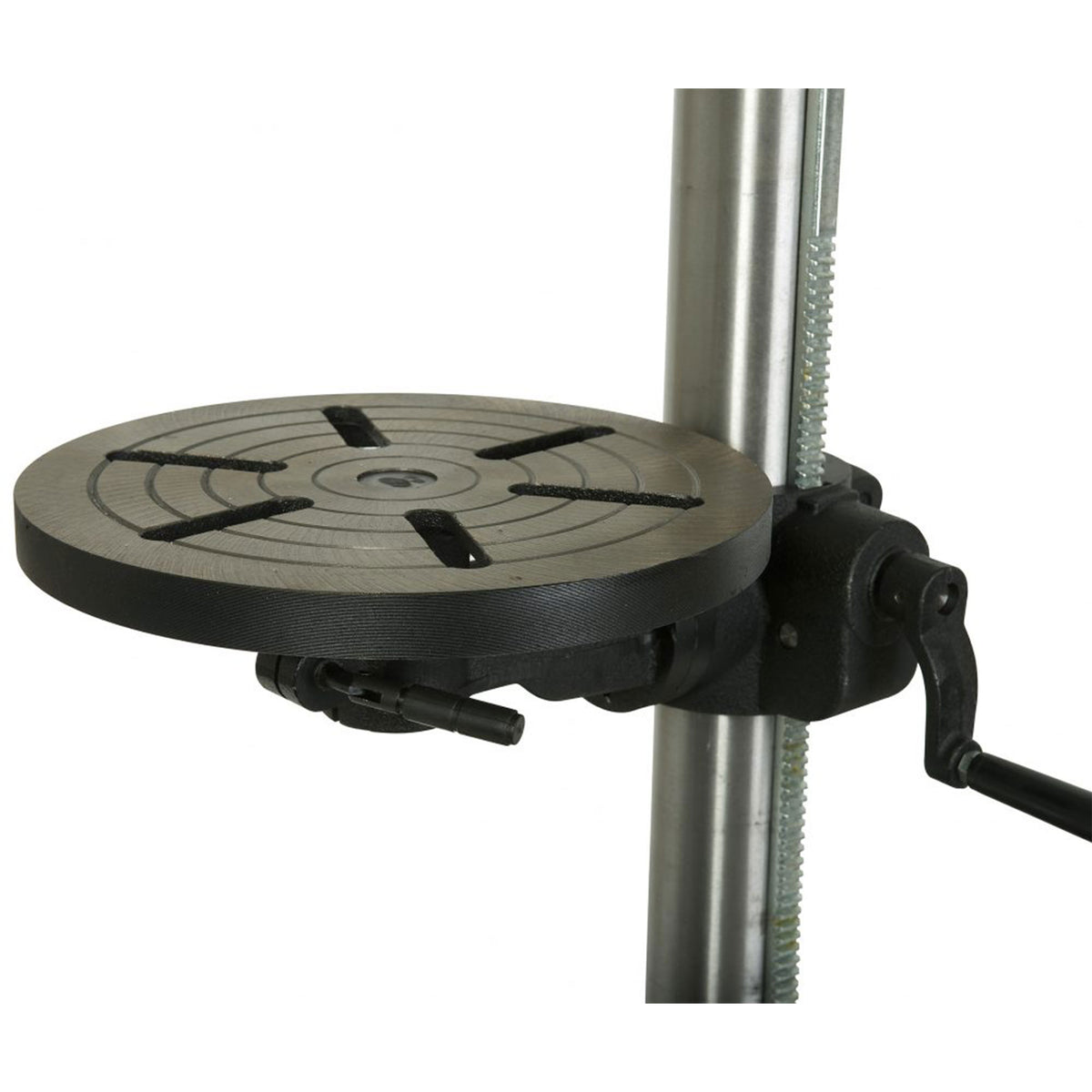 RIKON 13 Inch 7.5 Amp Benchtop Drill Press with Cast Iron Table, Blue(For Parts)