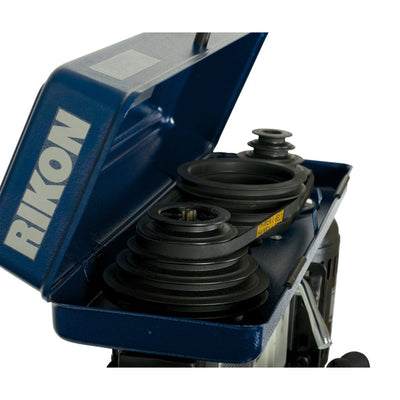 RIKON 13 Inch 7.5 Amp Benchtop Drill Press with Cast Iron Table, Blue(For Parts)