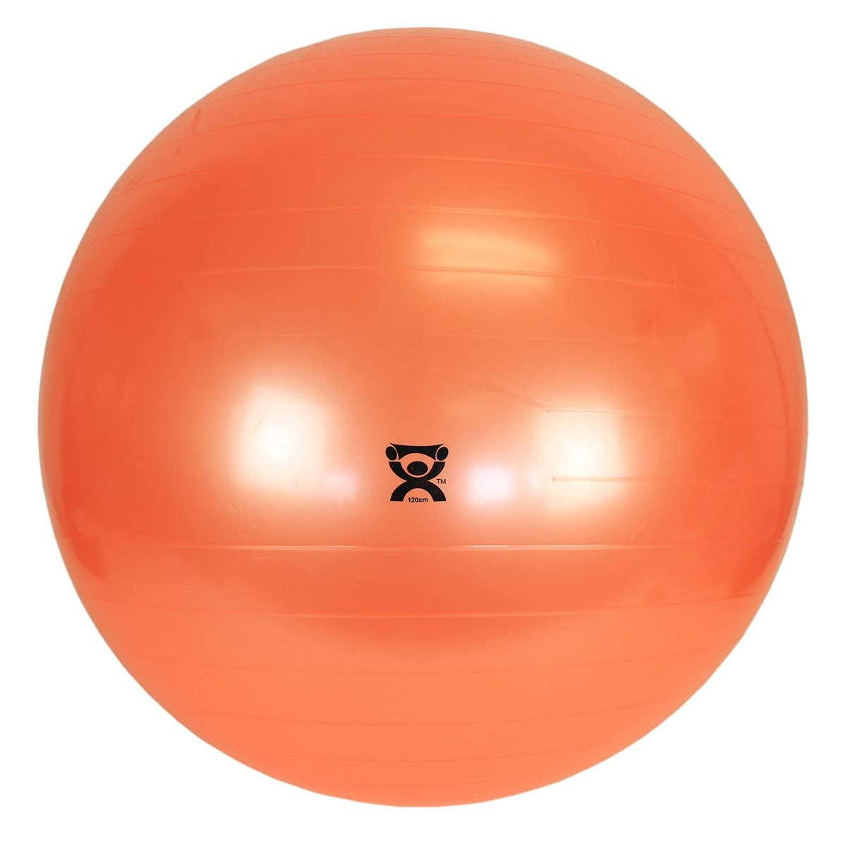 CanDo 30-1807 Inflatable 48" Core Strength Exercise Ball, Orange (Open Box) - VMInnovations