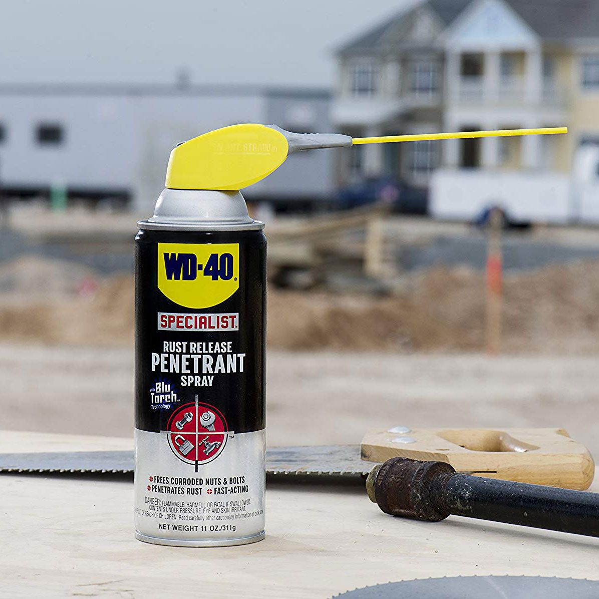 WD-40 Specialist Metal Rust Release Penetrant Lubricant Spray, 11 Ounce (3 Pack)