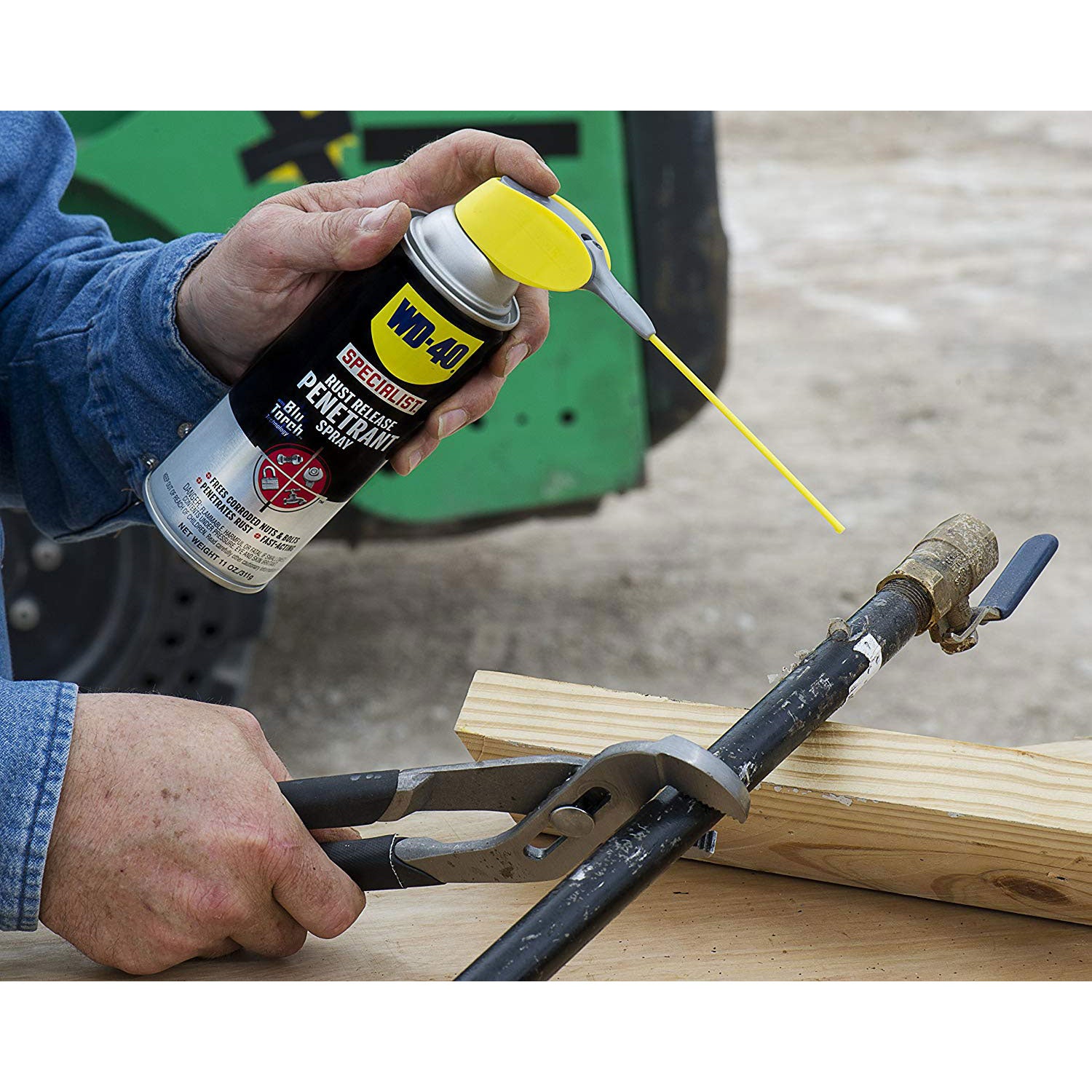 WD-40 Specialist Metal Rust Release Penetrant Lubricant Spray, 11 Ounce (3 Pack)