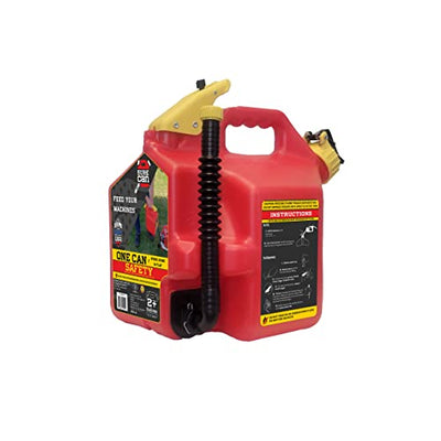 SureCan SUR2SFG2 2 Gallon Spill Free Type II Self Venting Gasoline Safety Can