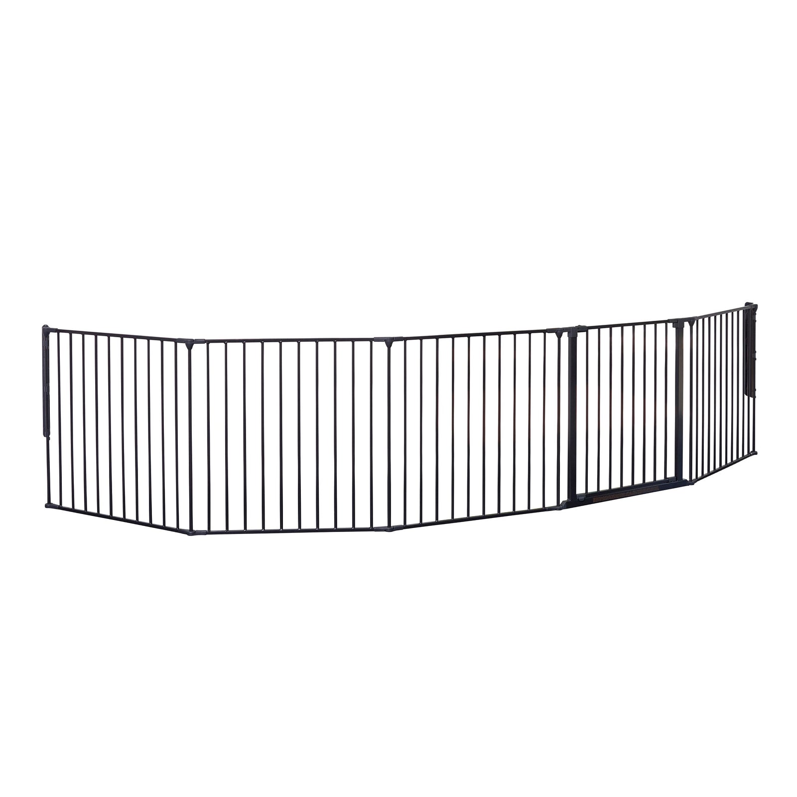 Pet Design Pet Flex System XXL Wall Mounted At Home Dog Gate, Black (Open Box) - VMInnovations
