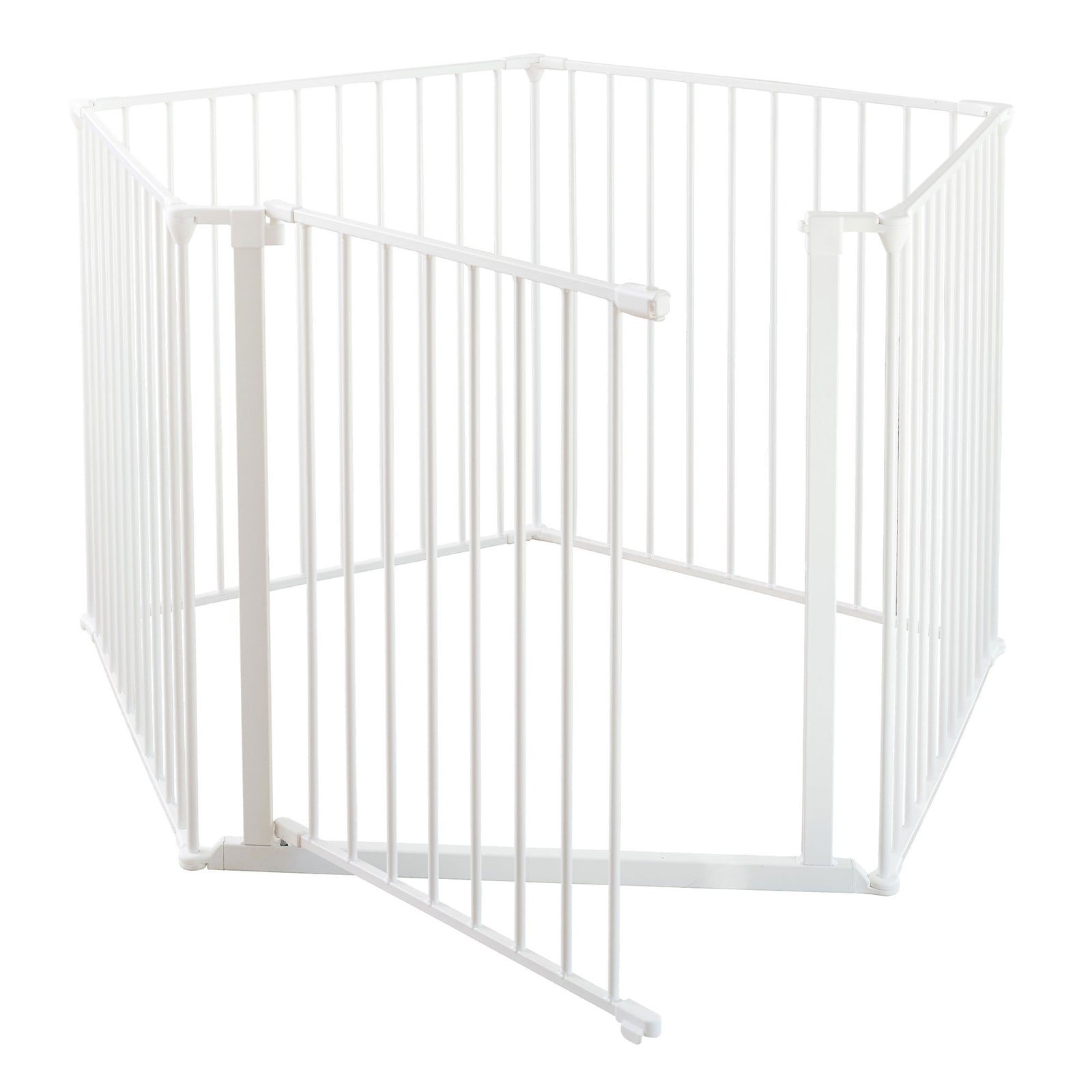 Scandinavian Pet Flex System XXL Wall Mounted Dog Gate, White (For Parts) - VMInnovations
