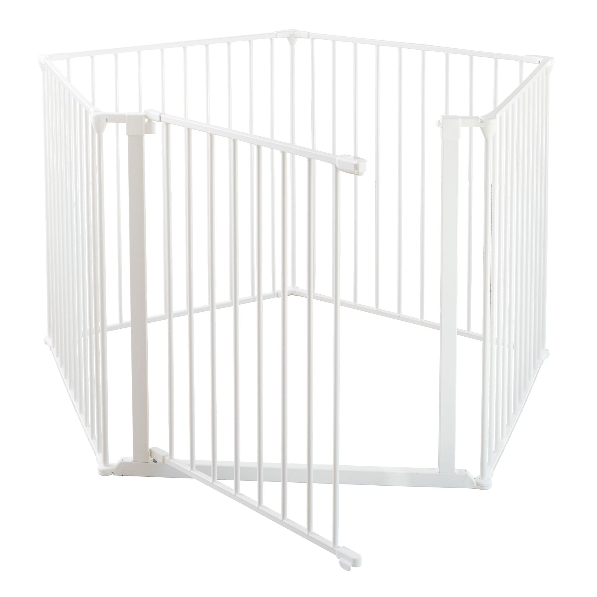 Scandinavian Pet Flex System XXL Wall Mounted Dog Gate, White (For Parts) - VMInnovations