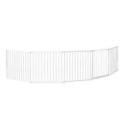 Scandinavian Pet Design Pet Flex System XXL Wall Mounted Dog Gate, White (Used)