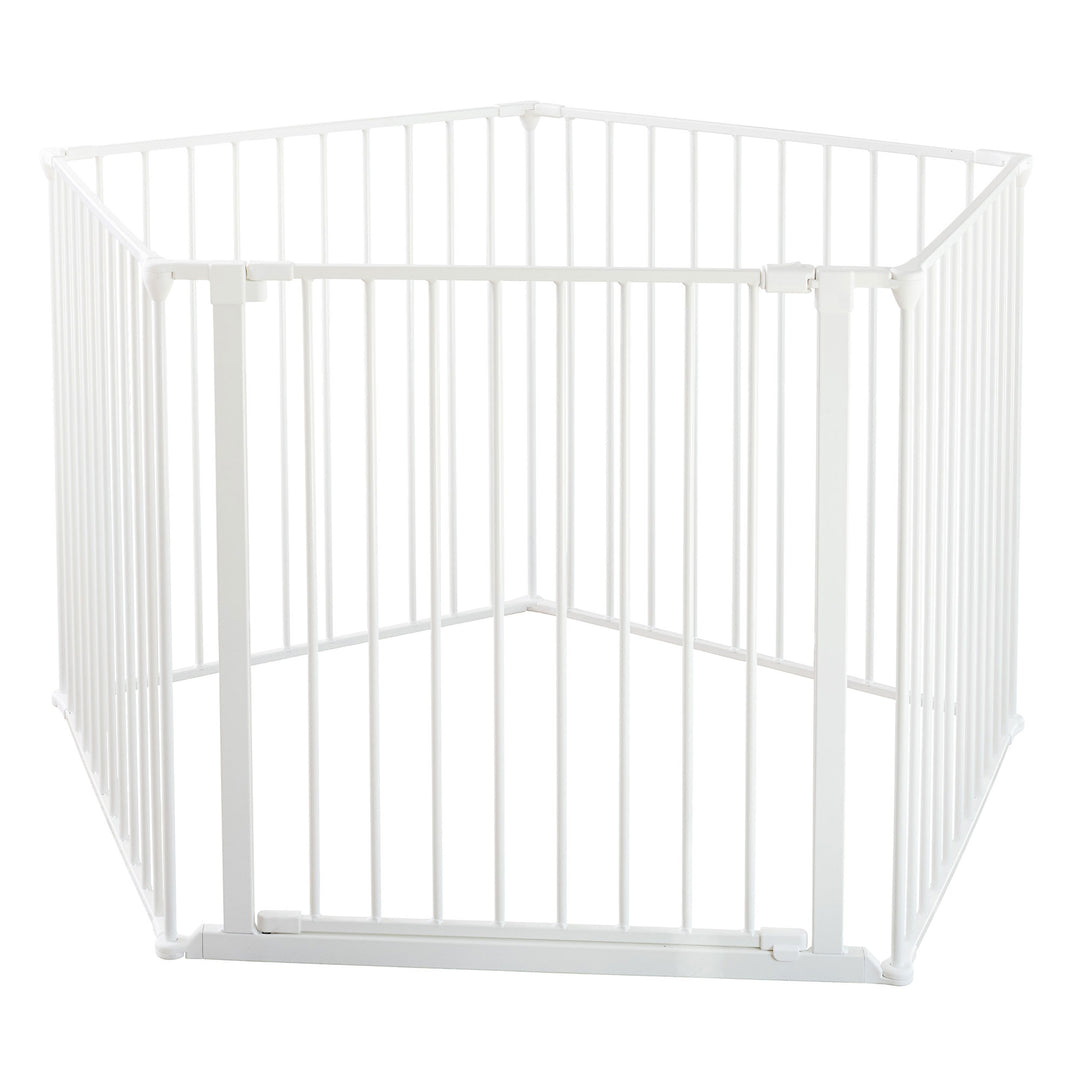 Scandinavian Pet Flex System XXL Wall Mounted Dog Gate, White (For Parts) - VMInnovations