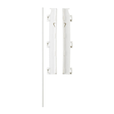 Scandinavian Pet Design Pet Flex System XXL Wall Mounted Dog Gate, White (Used)