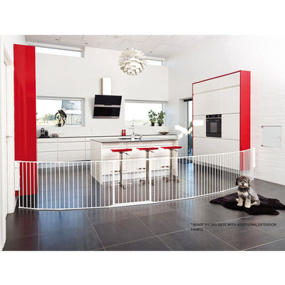 Scandinavian Pet Flex System XXL Wall Mounted At Home Dog Gate (Open Box)