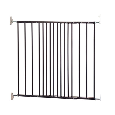 Scandinavian Pet MultiDan Wall Mount 24.6"-42" Doorway Gate, Black (Open Box) - VMInnovations