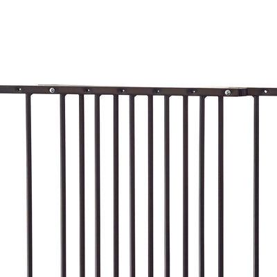 Scandinavian Pet MultiDan Wall Mount 24.6"-42" Doorway Gate, Black (Open Box) - VMInnovations