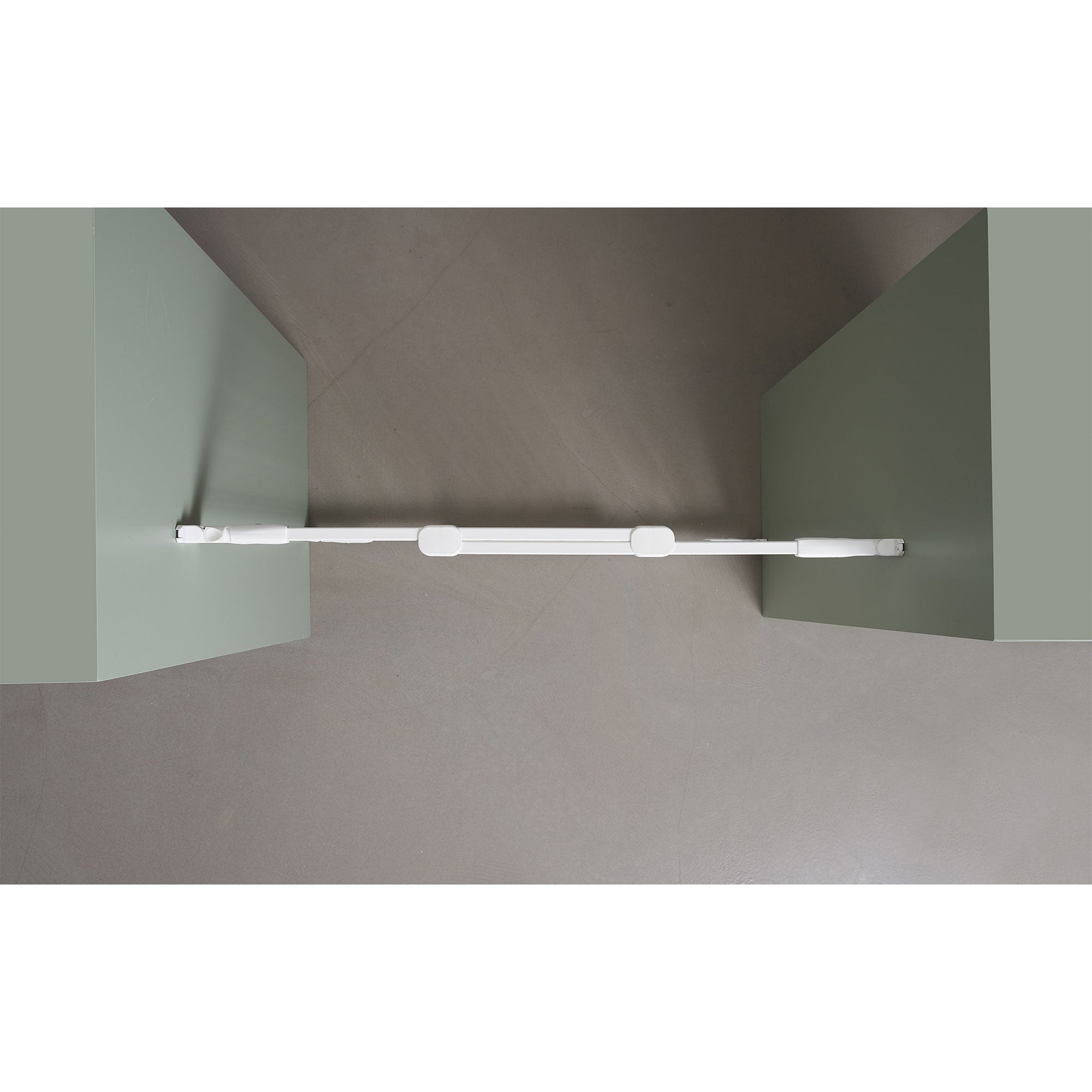 Metal Adjustable 42 Inch Wall Mount Safety Pet Gate, White (Open Box) - VMInnovations