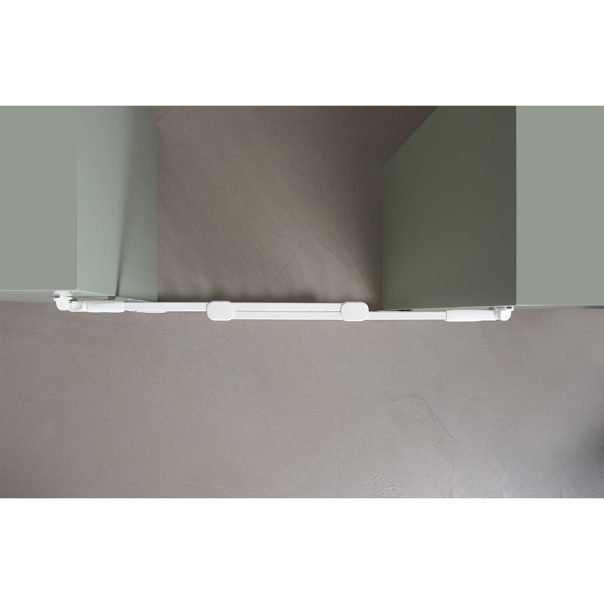 Metal Adjustable 42 Inch Wall Mount Safety Pet Gate, White (Open Box) - VMInnovations